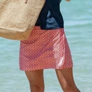 RipSkirt Hawaii Skirt Length 1 in Dot Dot Dot Red Size M